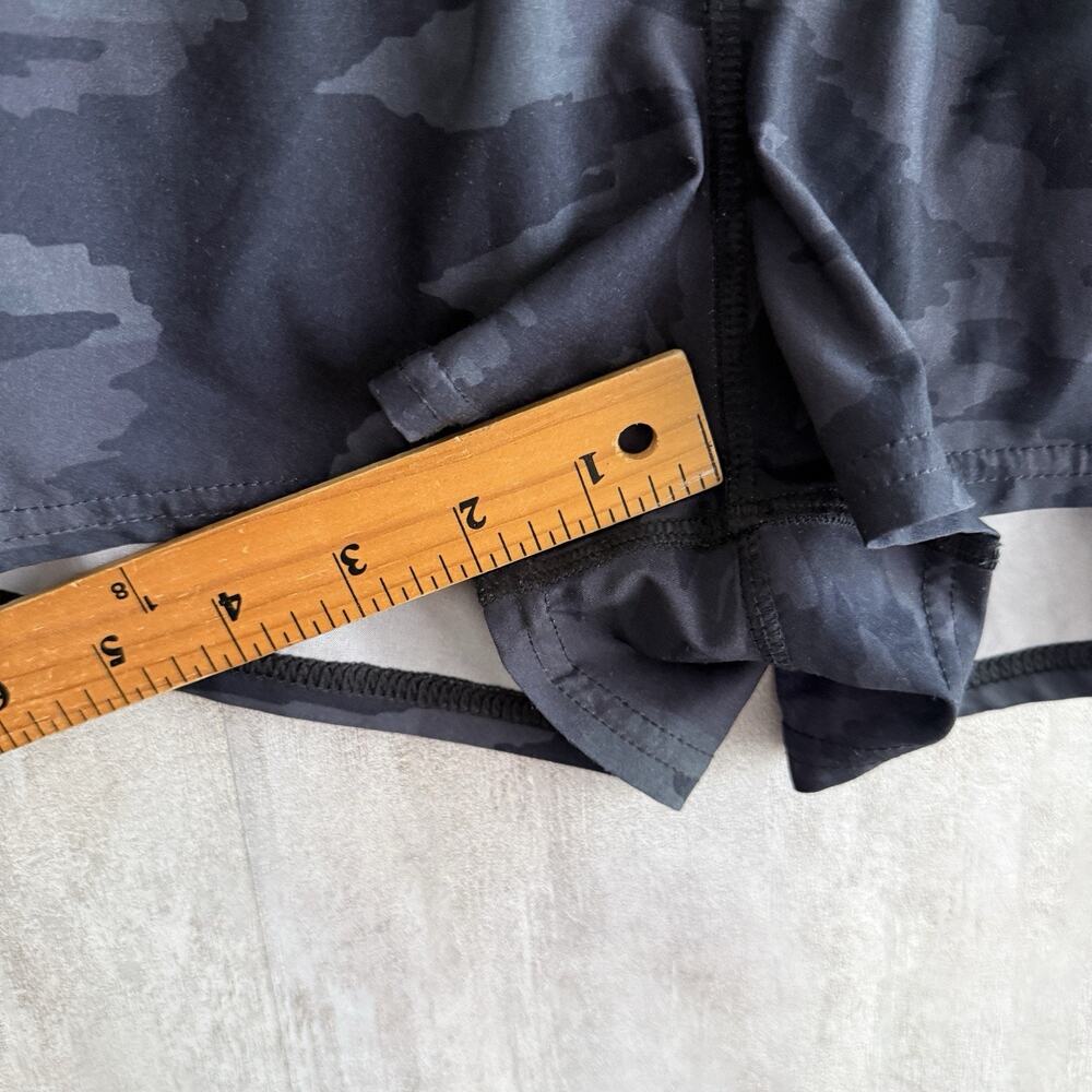 Vuori Clementine Shorts Womens Sz L Black Camo 3” Lined Athletic Running Gym - Picture 11 of 14